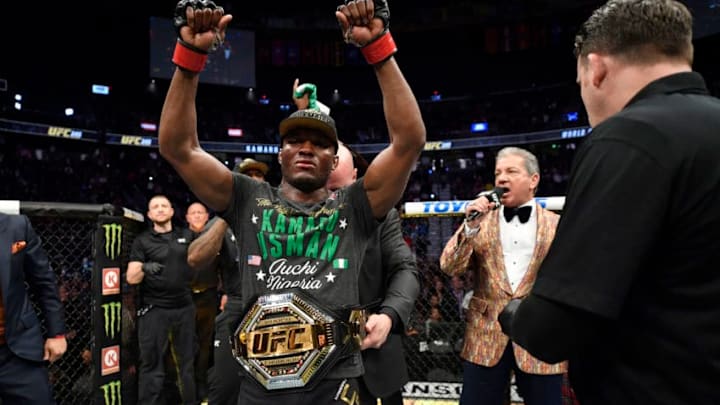 Kamaru Usman (Photo by Jeff Bottari/Zuffa LLC via Getty Images)