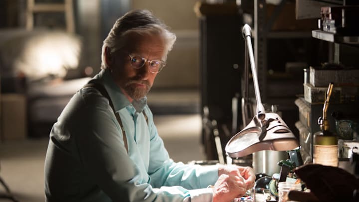 Marvel's Ant-Man..Hank Pym (Michael Douglas)..Photo Credit: Zade Rosenthal..© Marvel 2014