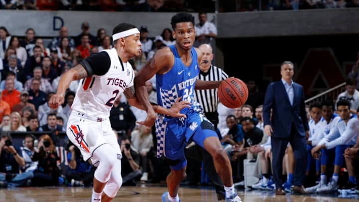AUBURN, AL - FEBRUARY 14: Shai Gilgeous-Alexander