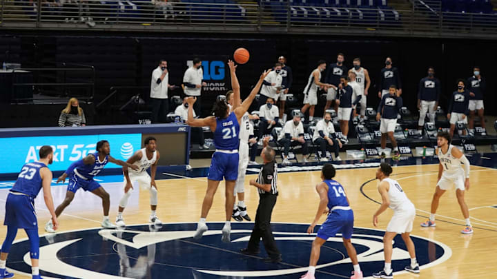 Seton Hall Pirates John Harrar Penn State Nittany Lions (Photo by Mitchell Layton/Getty Images)