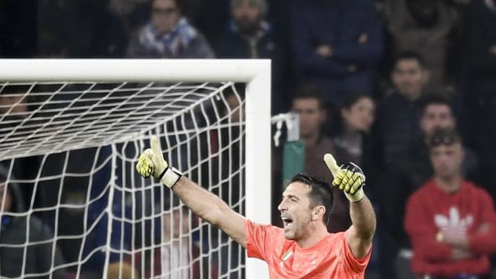 GENOA, ITALY - DECEMBER 18: Juventus player Gianluigi Buffon during the Serie A match between UC Sampdoria and Juventus at Stadio Luigi Ferraris on December 18, 2019 in Genoa, Italy. (Photo by Daniele Badolato - Juventus FC/Juventus FC via Getty Images)