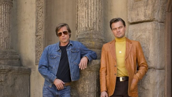 Brad Pitt and Leonardo DiCaprio star in Columbia Pictures Once Upon a Time in Hollywood