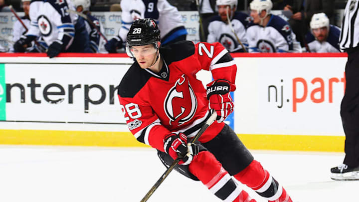 NEWARK, NJ - MARCH 28: Damon Severson