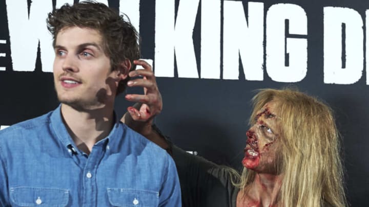 MADRID, SPAIN - JULY 24: Actor Daniel Sharman attends 'Fear The Walking Dead' fan event at the Callao cinema on July 24, 2017 in Madrid, Spain. (Photo by Carlos Alvarez/Getty Images)
