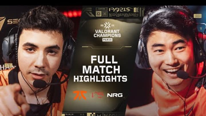 FNC vs. NRG | MATCH HIGHLIGHTS | VALORANT Champions Paris 2025 - Upper Finals