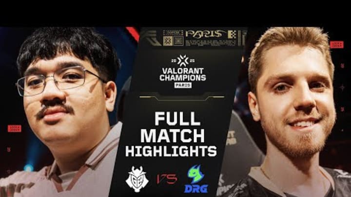 G2 vs. DRG | MATCH HIGHLIGHTS | VALORANT Champions Paris 2025 - Group Stage