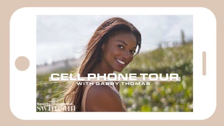 Gabby Thomas Cell Phone Tour