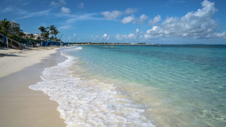 Grace Bay Beach in Turks and Caicos.