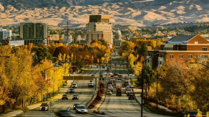 Capitol Boulevard in Boise, Idaho.