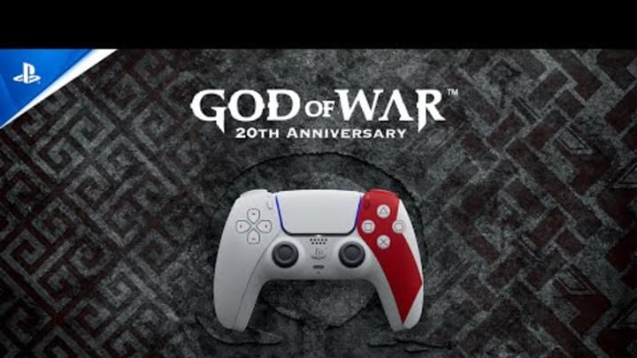 God of War 20th Anniversary Limited Edition DualSense Controller | PS5