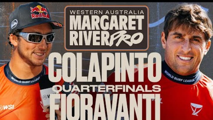 Griffin Colapinto vs Leo Fioravanti | Western Australia Margaret River Pro 2025 - Quarterfinals Griffin Colapinto vs Leo Fioravanti | Western Australia Margaret River Pro 2025 - Quarterfinals