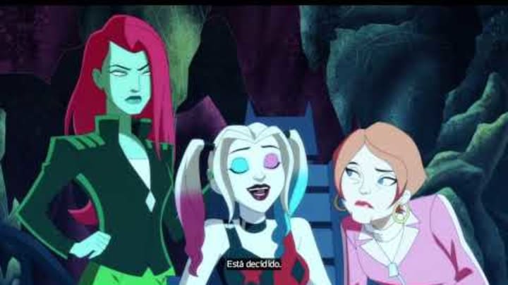 Harley Quinn 5x09 HD "Harley and Ivy arrive at the Batcave" Max