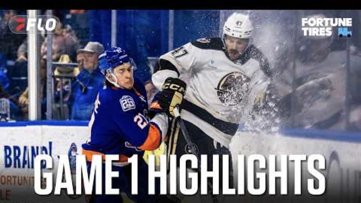 HIGHLIGHTS: Game 1 Hershey Bears vs. Bridgeport Islanders | AHL Calder Cup Playoffs 2026