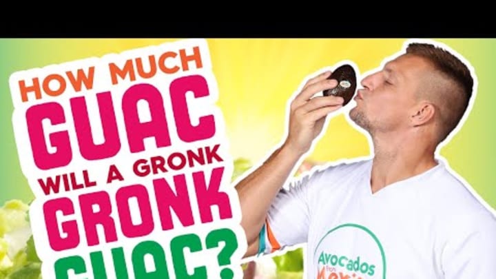 How Much Guac will a Gronk GronkGuac?