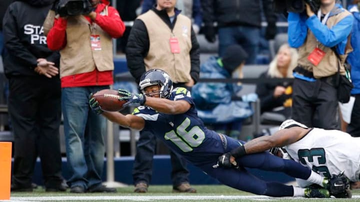 SEATTLE, WA - NOVEMBER 20: Wide receiver Tyler Lockett