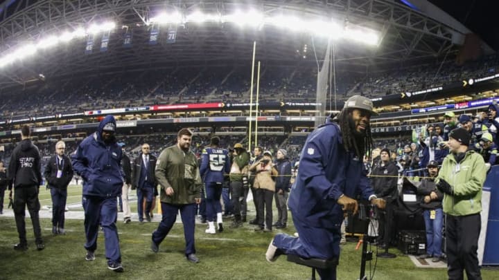 SEATTLE, WA - NOVEMBER 20: Cornerback Richard Sherman (Photo by Otto Greule Jr/Getty Images)