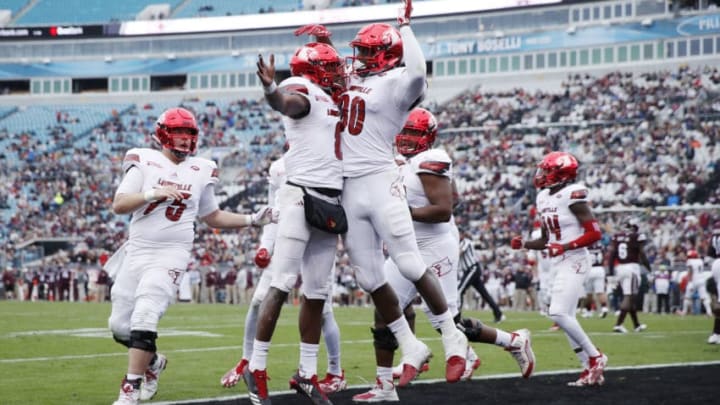 JACKSONVILLE, FL - DECEMBER 30: Lamar Jackson (Photo by Joe Robbins/Getty Images)