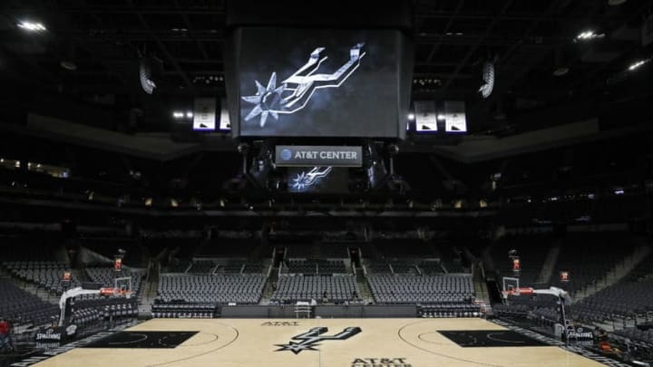 San Antonio Spurs, AT&T Center (Photo by Edward A. Ornelas/Getty Images)