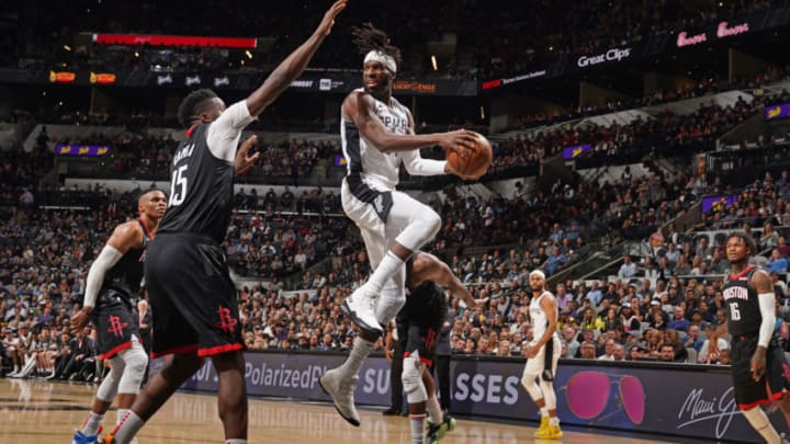 DeMarre Carroll of the San Antonio Spurs. (Photos by Darren Carroll/NBAE via Getty Images)