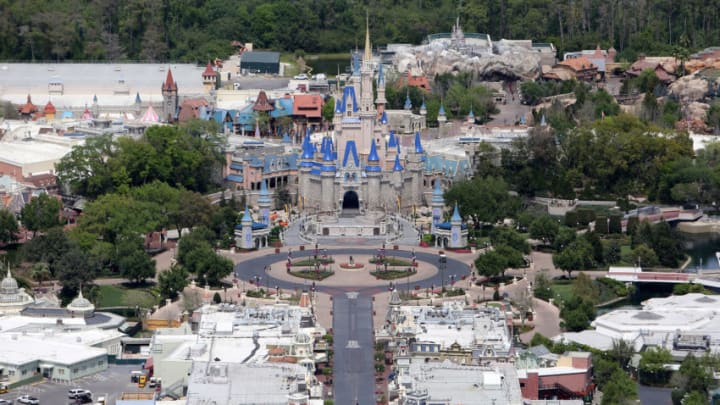 ORLANDO, FL - MARCH 23: Walt Disney World remains closed to the public due to the Coronavirus threat on March 23, 2020 in Orlando, Florida. The United States has surpassed 43,000 confirmed cases of the Coronavirus (COVID-19) and the death toll climbed to at least 514. (Photo by Alex Menendez/Getty Images)