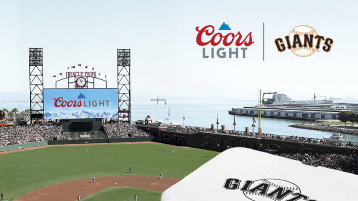 2019 Coors Light Major League Baseball Yeti Cooler (San Francisco Giants)