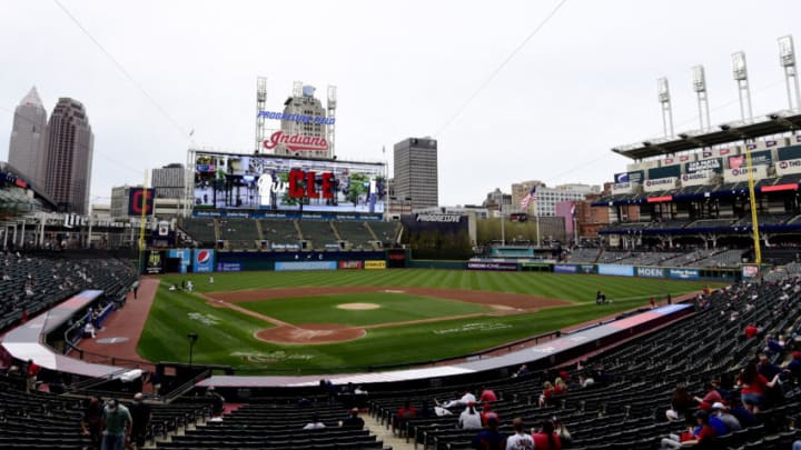 Progressive Field home of the Cleveland Indians (Photo by Emilee Chinn/Getty Images)