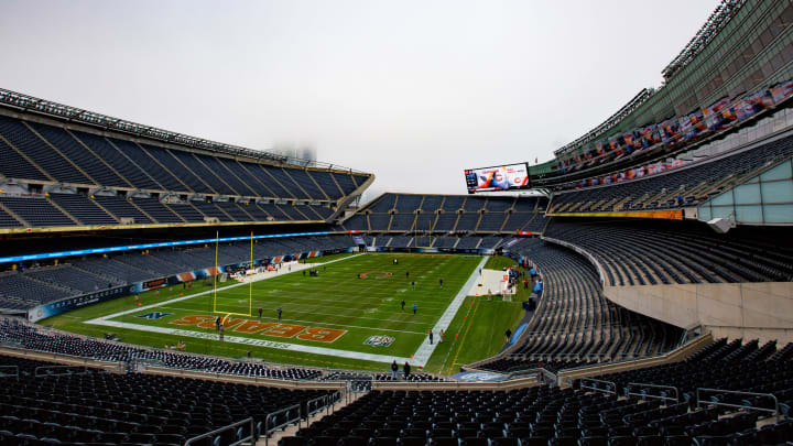 CHICAGO, IL – NOVEMBER 27: A view of Soldier Field prior to the game between the Chicago Bears and the Tennessee Titans on November 27, 2016 in Chicago, Illinois. (Photo by Kena Krutsinger/Getty Images)