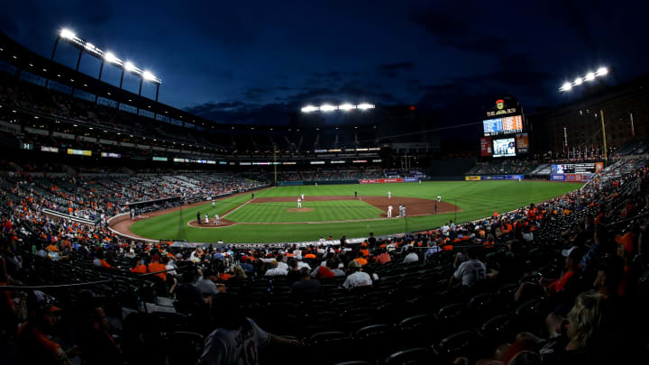 BALTIMORE, MARYLAND – MAY 29: A general view during the Baltimore Orioles and Detroit Tigers game at Oriole Park at Camden Yards on May 29, 2019 in Baltimore, Maryland. (Photo by Rob Carr/Getty Images)