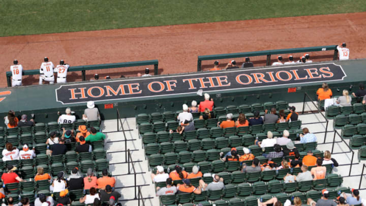 BALTIMORE, MARYLAND - SEPTEMBER 22: A general view during the Baltimore Orioles and Seattle Mariners game at Oriole Park at Camden Yards on September 22, 2019 in Baltimore, Maryland. (Photo by Rob Carr/Getty Images)