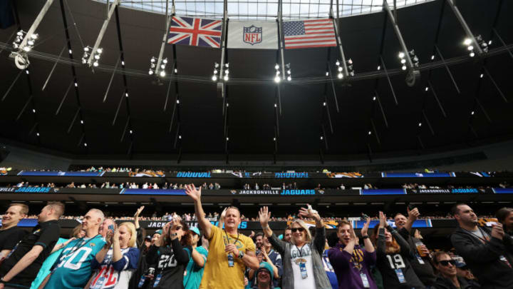 A general view during the NFL London 2021 match between Miami Dolphins and Jacksonville Jaguars at Tottenham Hotspur Stadium. (Photo by Alex Pantling/Getty Images)