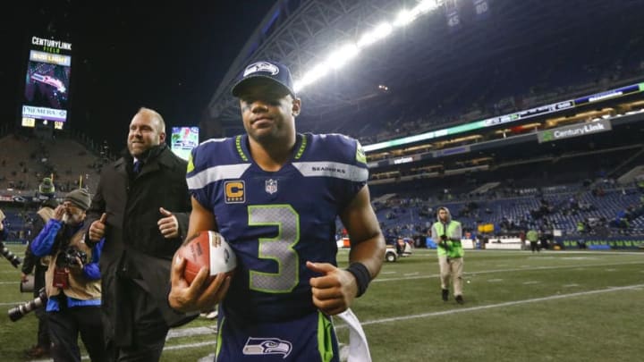 SEATTLE, WA - DECEMBER 03: Russell Wilson