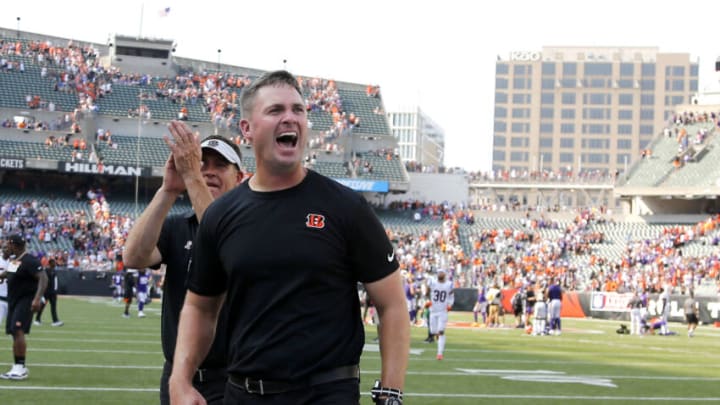 Cincinnati Bengals head coach Zac Taylor at Paul Brown Stadium. (Joseph Maiorana-USA TODAY Sports)