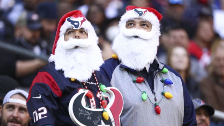 Houston Texans fans at NRG Stadium. Mandatory Credit: Troy Taormina-USA TODAY Sports