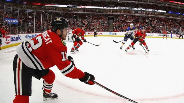 Blackhawks Alex DeBrincat (Photo by Jonathan Daniel/Getty Images)