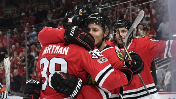 CHICAGO, IL - OCTOBER 05: Ryan Hartman