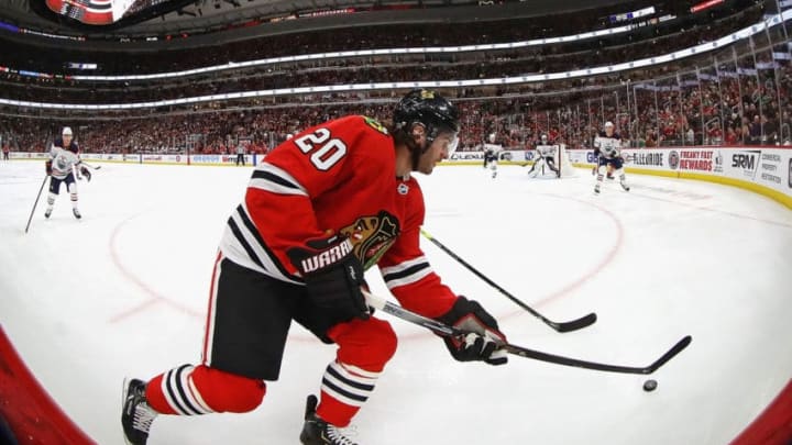 Brandon Saad, Chicago Blackhawks (Photo by Jonathan Daniel/Getty Images)