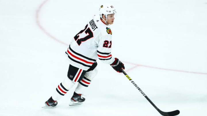 Adam Boqvist #27, Chicago Blackhawks Mandatory Credit: David Berding-USA TODAY Sports