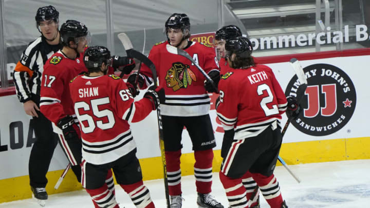 Chicago Blackhawks Mandatory Credit: Mike Dinovo-USA TODAY Sports