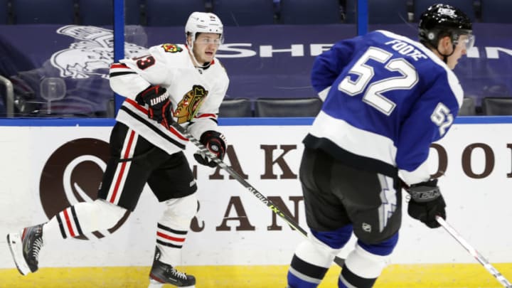 Mattias Janmark, Chicago Blackhawks Mandatory Credit: Kim Klement-USA TODAY Sports Mattias Janmark, Chicago Blackhawks Mandatory Credit: Kim Klement-USA TODAY Sports