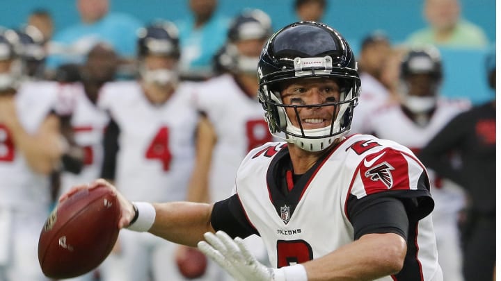 MIAMI GARDENS, FL – AUGUST 10: Matt Ryan (Photo by Joe Skipper/Getty Images)