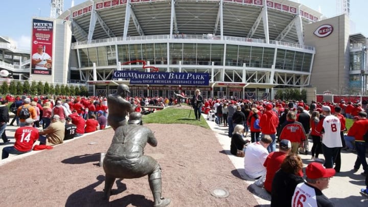 Cincinnati Reds' Great American Ballpark was designed to segment