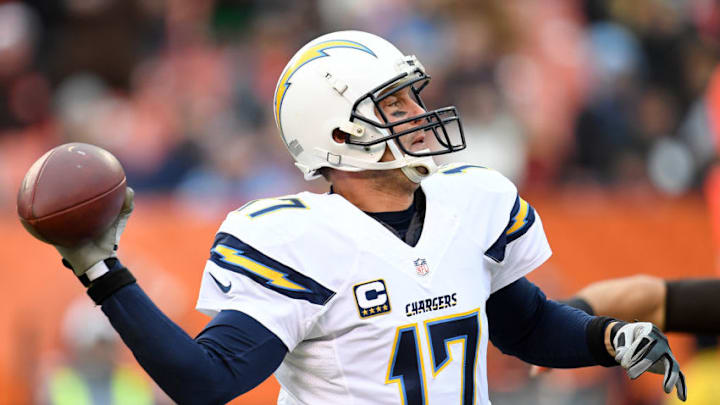 CLEVELAND, OH - DECEMBER 24: Philip Rivers CLEVELAND, OH - DECEMBER 24: Philip Rivers
