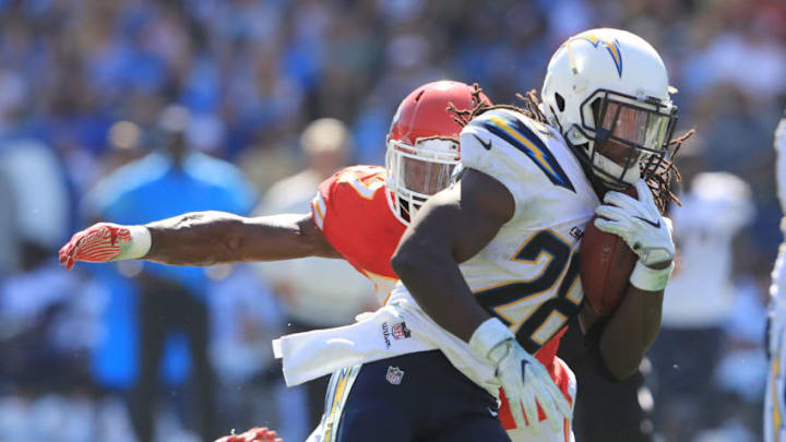 CARSON, CA - SEPTEMBER 24: Melvin Gordon CARSON, CA - SEPTEMBER 24: Melvin Gordon