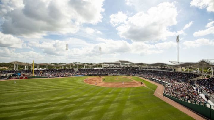 FT. MYERS, FL - MARCH 9: A general view during a game between the Boston Red Sox and the New York Mets on March 9, 2019 at JetBlue Park at Fenway South in Fort Myers, Florida. (Photo by Billie Weiss/Boston Red Sox/Getty Images)