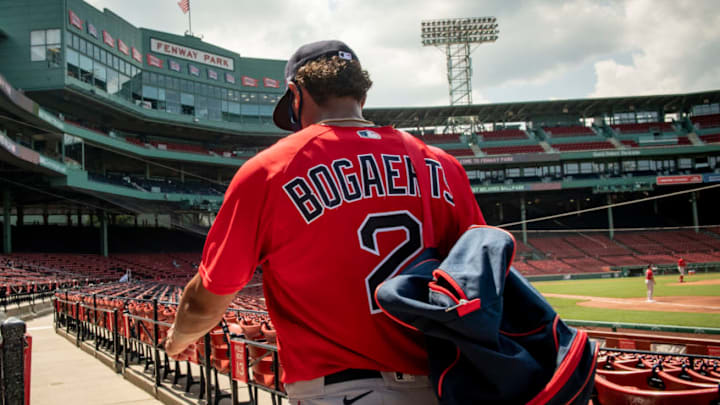 Red Sox shortstop Xander Bogaerts (Photo by Billie Weiss/Boston Red Sox/Getty Images)