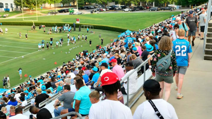 (Alex Hicks Jr./Spartanburg Herald-Journal via IMAGN Content Services) Carolina Panthers training camp practice