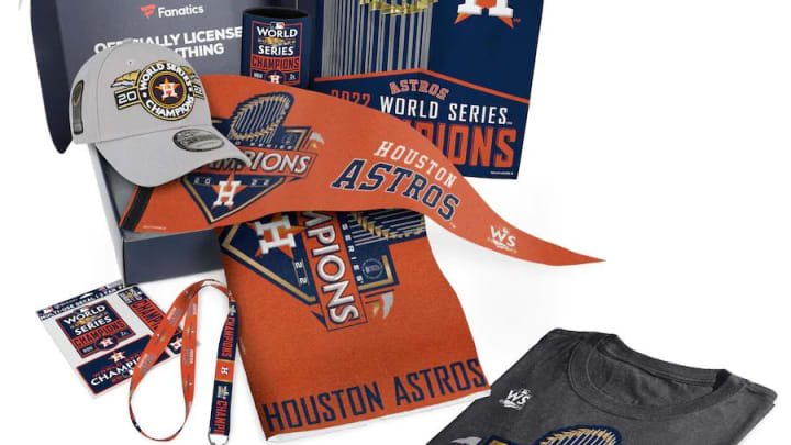 Astros set new World Series merchandise sales record