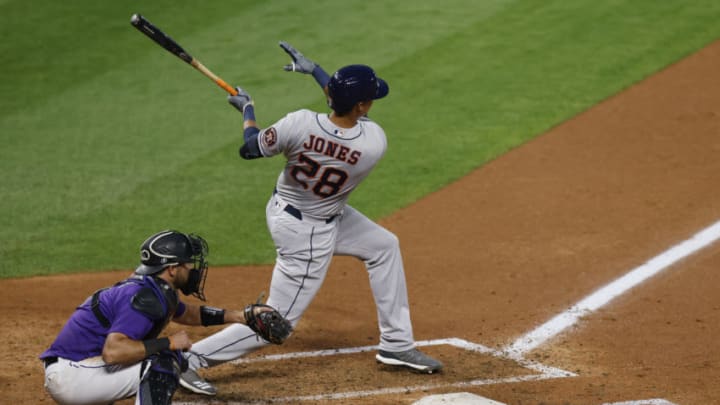 Houston Astros, Taylor Jones (Photo by Justin Edmonds/Getty Images)