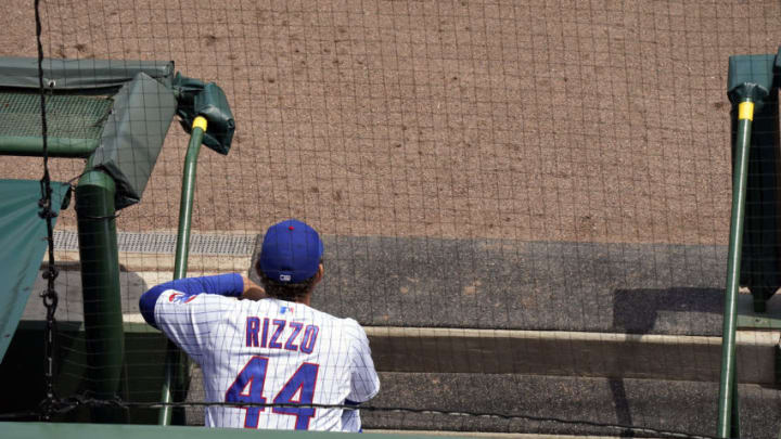 Cubs first baseman Anthony Rizzo, a cancer survivor, says he's