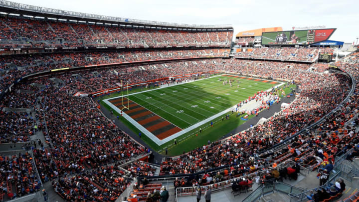 CLEVELAND, OH - NOVEMBER 04: A general view during the game between the Kansas City Chiefs and the Cleveland Browns at FirstEnergy Stadium on November 4, 2018 in Cleveland, Ohio. (Photo by Jason Miller/Getty Images)